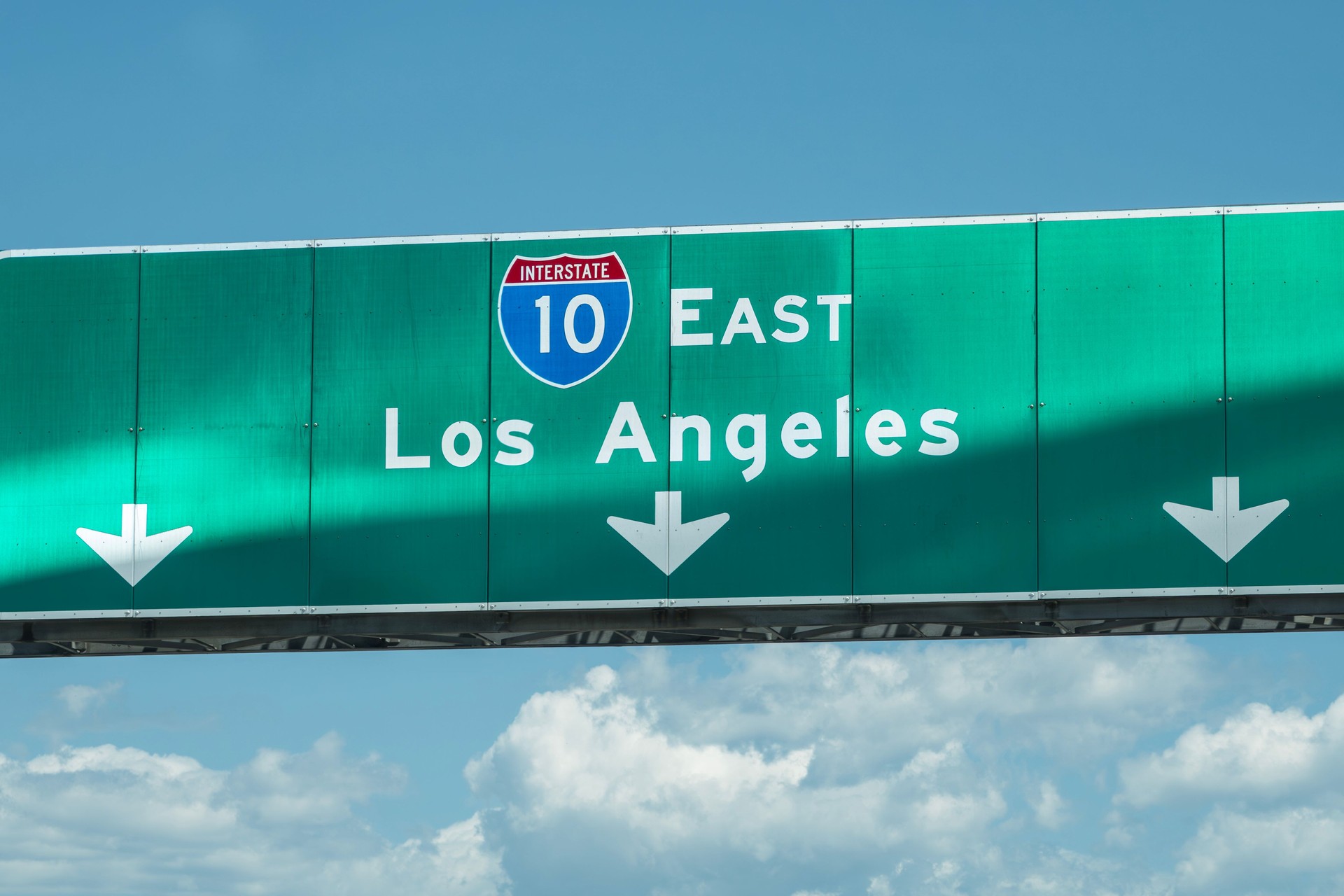 Los Angeles 10 East Freeway Sign